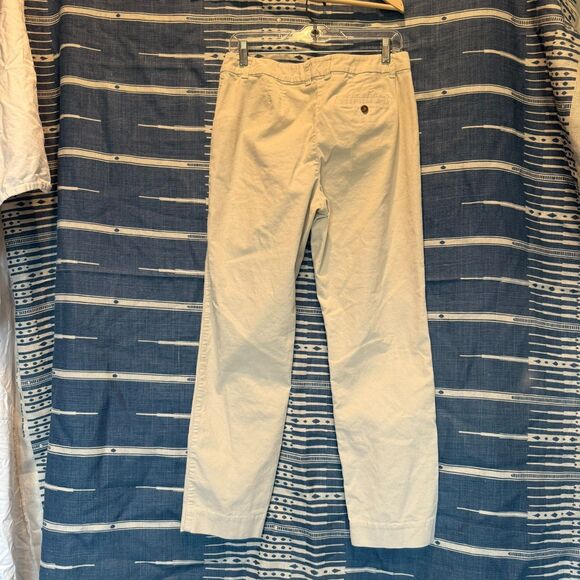 Pendleton Women's Corduroy Trousers Size 4 Cream High Rise Straight Leg EUC - Picture 8 of 8